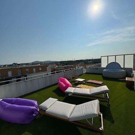 Luxueux 5 Pc, Jacuzzi, Rooftop, Terrasse, Clim モンペリエ エクステリア 写真